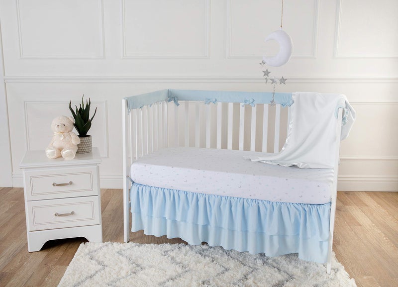 TL Care Fleece Blanket (30" x 40") with Silk-Like Satin Trim, Soft, Warm & Cozy, White, for Boys and Girls, Perfect for Baby Carrier, Stroller, Travel and Gifting - Image 3